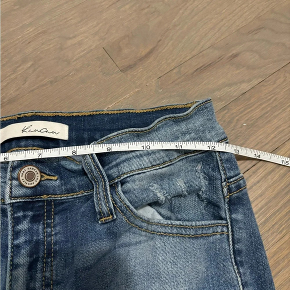 KanCan Distressed Denim Jean Womens Size 26 - Picture 7 of 9
